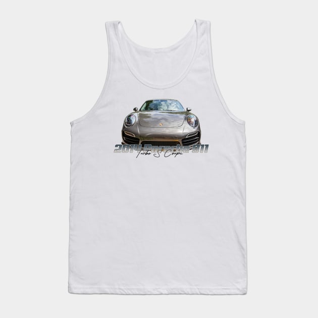 2014 Porsche 911 Turbo S Coupe Tank Top by Gestalt Imagery